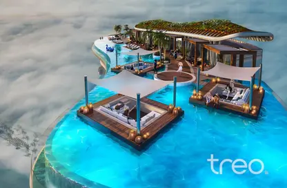 Penthouse - 4 Bedrooms - 7 Bathrooms for sale in Tower C - Damac Bay - Dubai Harbour - Dubai