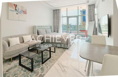 Apartment - Studio - 1 for rent in Grace Residency - Al Furjan - Dubai
