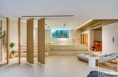 Villa - 5 Bedrooms - 6 Bathrooms for rent in Lime Tree Valley - Jumeirah Golf Estates - Dubai