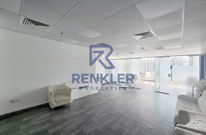 Office Space - Studio - 1 Bathroom for rent in Clover Bay Tower - Business Bay - Dubai