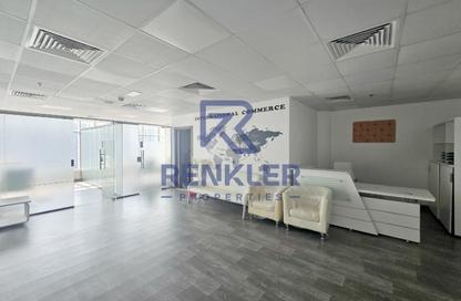 Office Space - Studio - 1 Bathroom for rent in Clover Bay Tower - Business Bay - Dubai