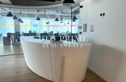 Office Space - Studio - 2 Bathrooms for rent in Reef Tower - JLT Cluster O - Jumeirah Lake Towers - Dubai