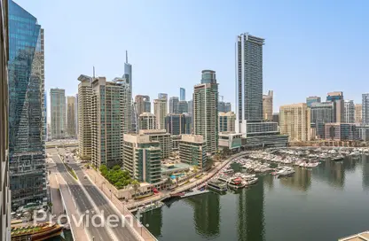 شقة - غرفة نوم - 2 حمامات للايجار في مارينا كوايز ويست - مراسي المارينا - دبي مارينا - دبي