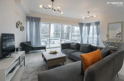 شقة - غرفة نوم - 2 حمامات للايجار في داماك هايتس - دبي مارينا - دبي