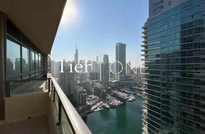 Apartment - 1 Bedroom - 2 Bathrooms for rent in Marina Quays West - Marina Quays - Dubai Marina - Dubai