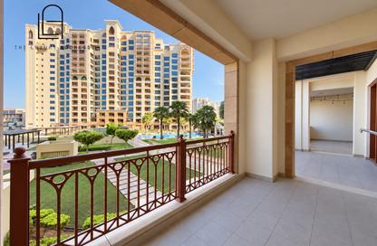 Apartment - 2 - 3 for rent in Marina Residences 2 - Marina Residences - Palm Jumeirah - Dubai