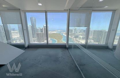 Office Space - Studio - 2 Bathrooms for rent in Sky Tower - Shams Abu Dhabi - Al Reem Island - Abu Dhabi
