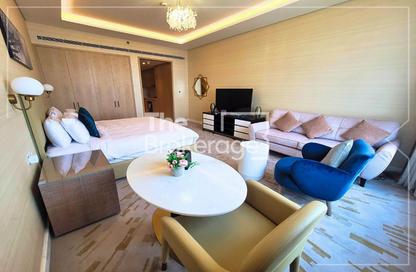 Apartment - Studio - 1 Bathroom for rent in The Palm Tower - Palm Jumeirah - Dubai