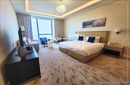 Apartment - Studio - 1 Bathroom for rent in The Palm Tower - Palm Jumeirah - Dubai