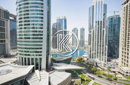 Apartment - Studio - 1 Bathroom for rent in Lake Terrace - JLT Cluster D - Jumeirah Lake Towers - Dubai