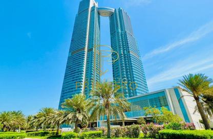 Apartment - 2 Bedrooms - 3 Bathrooms for rent in Nation Towers - Corniche Road - Abu Dhabi Apartment - 2 Bedrooms - 3 Bathrooms for rent in Nation Towers - Corniche Road - Abu Dhabi