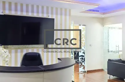 Office Space - Studio - 1 Bathroom for rent in Churchill Executive Tower - Churchill Towers - Business Bay - Dubai