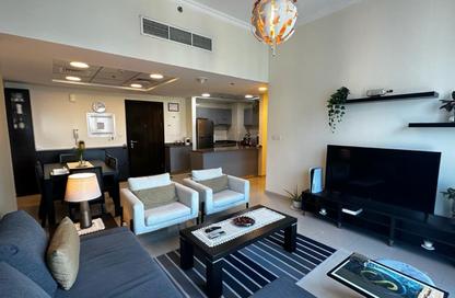 Apartment - 2 - 2 for rent in Bay Central Tower Central - Bay Central - Dubai Marina - Dubai