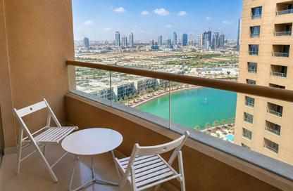 Apartment - Studio - 1 Bathroom for rent in Lakeside Tower B - Lakeside Residence - Dubai Production City (IMPZ) - Dubai