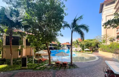 شقة - غرفة نوم - 2 حمامات للايجار في رويال امواج ريزيدنس ساوث - Royal Amwaj ريزيدنسز - نخلة جميرا - دبي