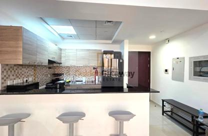 Apartment - 1 Bedroom - 2 Bathrooms for rent in Spanish Tower - Dubai Sports City - Dubai