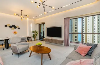 Apartment - 2 Bedrooms - 2 Bathrooms for rent in Rimal 1 - Rimal - Jumeirah Beach Residence - Dubai