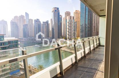 Apartment - 2 Bedrooms - 2 Bathrooms for rent in Silverene Tower A - Silverene - Dubai Marina - Dubai