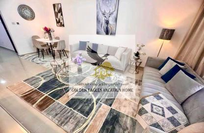 Apartment - 1 Bedroom - 2 Bathrooms for rent in Beach Tower 2 - Al Khan Lagoon - Al Khan - Sharjah