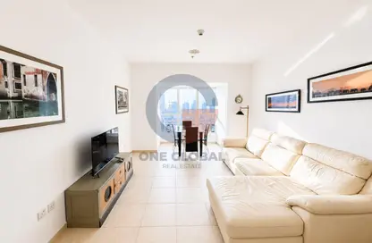 Apartment - 1 Bedroom - 2 Bathrooms for rent in Elite Residence - Dubai Marina - Dubai