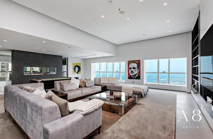 Apartment - 3 Bedrooms - 6 Bathrooms for rent in Elite Residence - Dubai Marina - Dubai