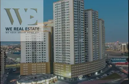 Apartment - 3 Bedrooms - 3 Bathrooms for sale in Tower A3 - Ajman Pearl Towers - Ajman Downtown - Ajman