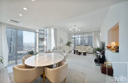 Apartment - 2 Bedrooms - 3 Bathrooms for rent in Boulevard Crescent Tower 1 - BLVD Crescent - Downtown Dubai - Dubai