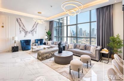 Apartment - 3 Bedrooms - 4 Bathrooms for rent in Bellevue Tower 1 - Bellevue Towers - Downtown Dubai - Dubai