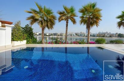 Villa - 5 - 6 for rent in Garden Homes Frond D - Garden Homes - Palm Jumeirah - Dubai