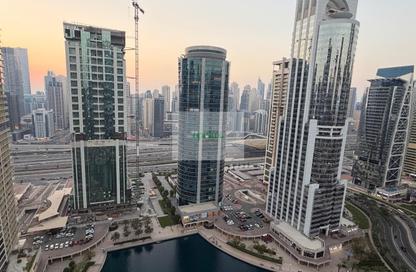 شقة - غرفة نوم - 2 حمامات للايجار في إقامة إم بي إل - (JLT) مجمع K - أبراج بحيرات الجميرا - دبي