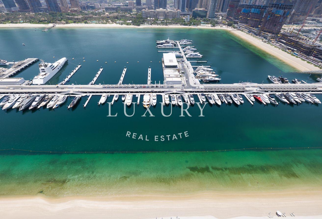 Luxury 3BR+Maid | Full Marina View | Beach Access photo 30