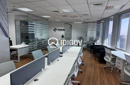 Office Space - Studio - 1 Bathroom for rent in Silver Tower - Business Bay - Dubai