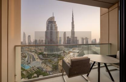 Hotel  and  Hotel Apartment - 1 Bedroom - 2 Bathrooms for rent in The Address Residence Fountain Views 2 - The Address Residence Fountain Views - Downtown Dubai - Dubai