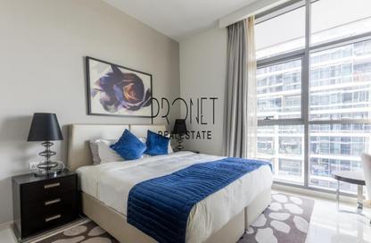 Apartment - Studio - 1 for rent in Golf Promenade 2B - Golf Promenade 2 - Golf Town - Damac Hills - Dubai