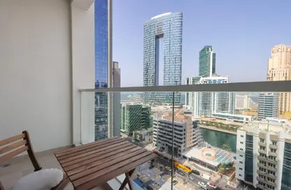 Apartment - Studio - 1 Bathroom for rent in Studio One - Dubai Marina - Dubai