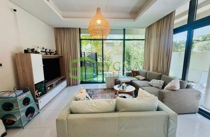 Townhouse - 3 - 4 for rent in Rochester - The Park Villas - Damac Hills - Dubai