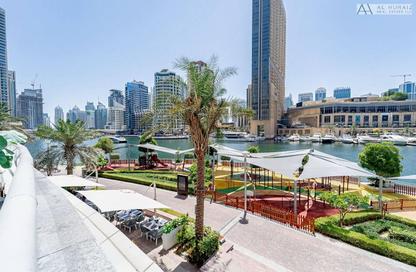 متجر - استوديو - 2 حمامات للايجار في برج باي سنترال الشرقي - باي سنترال - دبي مارينا - دبي