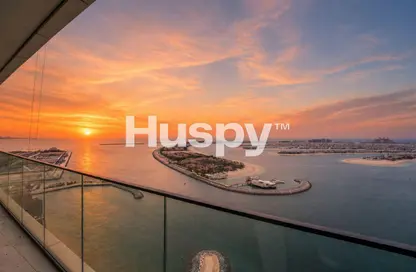 شقة - 3 غرف نوم - 3 حمامات للايجار في برج Beach Vista 1 - بيتش فيستا - إعمار بيتشفرونت - دبي هاربور - دبي