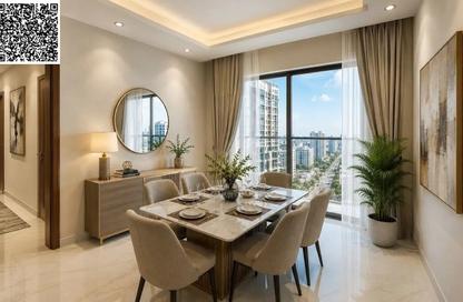 Apartment - 1 - 2 for sale in Al Aamra Tower - Al Amerah - Ajman Apartment - 1 - 2 for sale in Al Aamra Tower - Al Amerah - Ajman