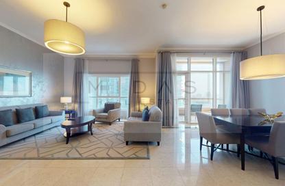 Hotel  and  Hotel Apartment - 2 Bedrooms - 4 Bathrooms for rent in Marriott Harbour Hotel and Suites - Dubai Marina - Dubai