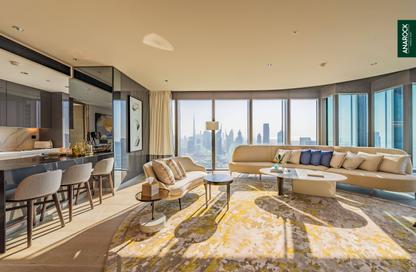 Apartment - 2 - 3 for rent in One Za'abeel Tower - Zabeel 1 - Zabeel - Dubai