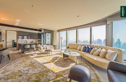 Apartment - 2 - 3 for rent in One Za'abeel Tower - Zabeel 1 - Zabeel - Dubai Apartment - 2 - 3 for rent in One Za'abeel Tower - Zabeel 1 - Zabeel - Dubai