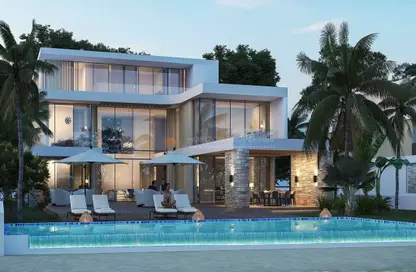 Villa - 5 Bedrooms - 6 Bathrooms for sale in Coral Beach Villas - Siniyah Island - Umm Al Quwain Marina - Umm Al Quwain