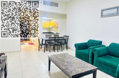 Apartment - 1 - 1 for rent in Ajman One Towers - Al Sawan - Ajman