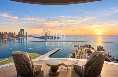 Apartment - 2 - 3 for sale in Bayview Tower 2 - Bayview - Emaar Beachfront - Dubai Harbour - Dubai