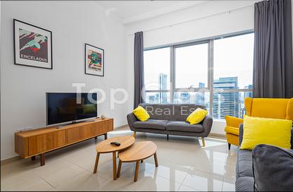 Apartment - 1 Bedroom - 2 Bathrooms for rent in Bay Central Tower Central - Bay Central - Dubai Marina - Dubai