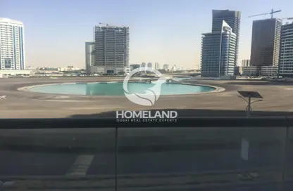 Apartment - 1 Bedroom - 2 Bathrooms for rent in Hub Canal 1 - Hub-Golf Towers - Dubai Sports City - Dubai