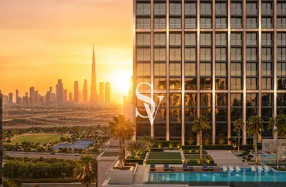 Apartment - 1 Bathroom for sale in Binghatti Starfall - Al Jaddaf - Dubai