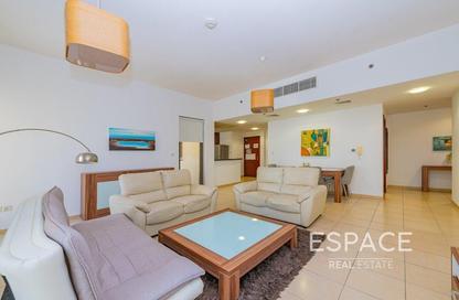 Apartment - 1 Bedroom - 2 Bathrooms for rent in Shams 1 - Shams - Jumeirah Beach Residence - Dubai