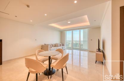 Apartment - 1 Bedroom - 2 Bathrooms for rent in Palace Beach Residence Tower 1 - Palace Beach Residence - Emaar Beachfront - Dubai Harbour - Dubai